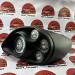 چراغ عقب (خطر) 206 هلا 2 حلقه فولکالر (مشکی مات)