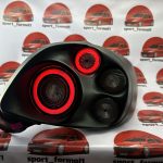 چراغ عقب اسپرت (خطر) پژو 206 هلا 2 حلقه (مشکی مات)