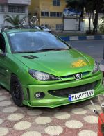 چراغ جلو اسپرت 206 دو حلقه (طرح سونار)  تو مشکی 6ماه ضمانت - Image 15