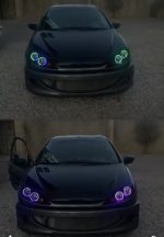 چراغ جلو اسپرت 206 مورتی فول کالر (مشکی مات) - Image 7