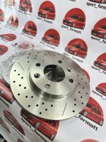 دیسک ترمز سوراخ دار جلو 206 تیپ 2 و 3 (جفت) کاردینال cardinal