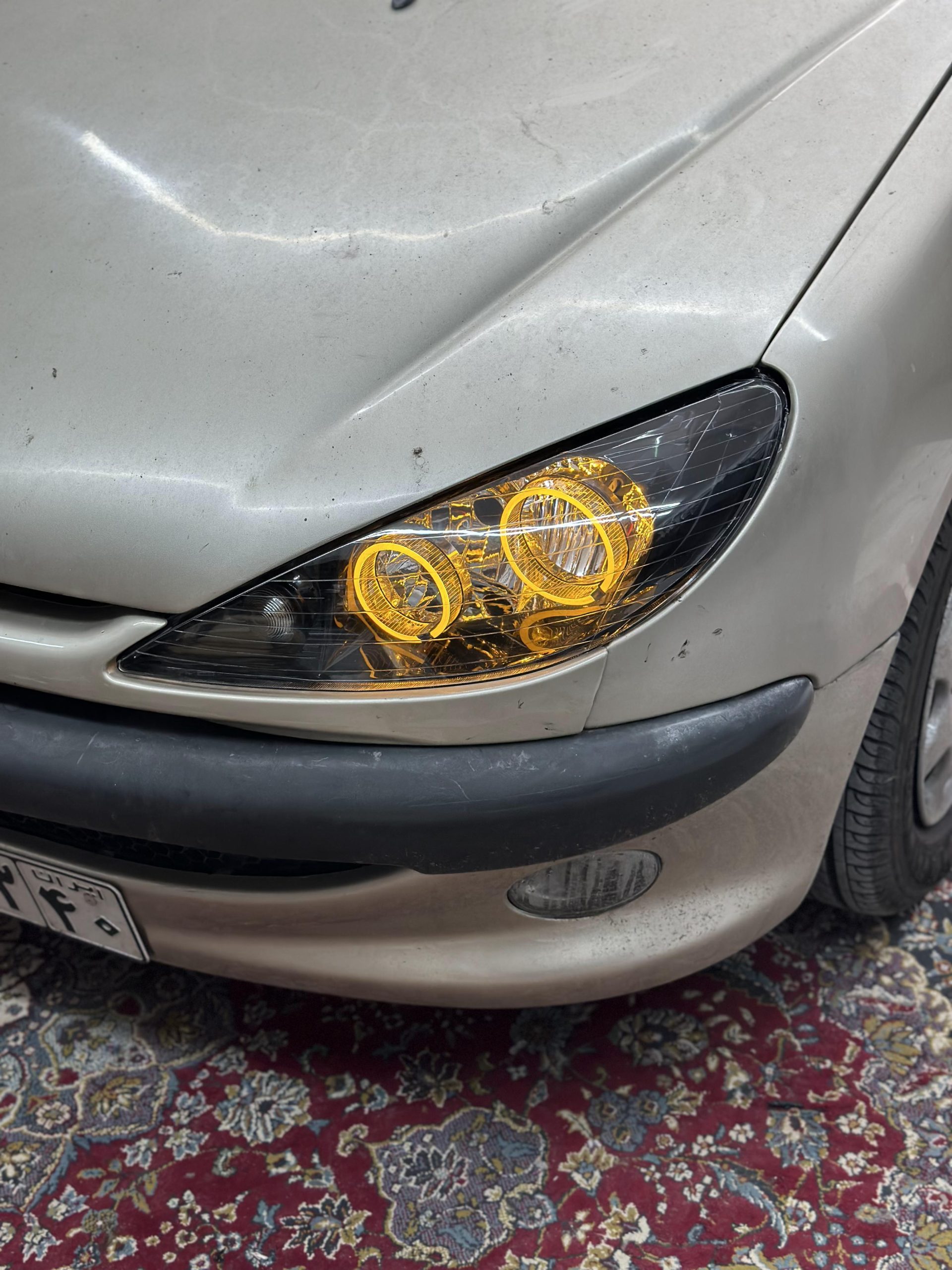 ۲۰۲۴_۰۸_۰۶_۱۲_۰۱_IMG_0727 چراغ اسپرت پژو 206 طرح سونار - بی ام و (2 حلقه) 6ماه ضمانت - Image 1