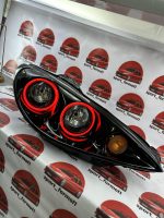 چراغ جلو اسپرت 206 مورتی (نئون قرمز)