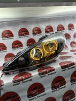 چراغ اسپرت پژو 206 طرح سونار - بی ام و (2 حلقه) 6ماه ضمانت - Image 7