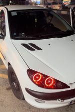 چراغ جلو اسپرت 206 مورتی (نئون قرمز) - Image 6