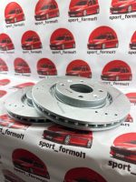 دیسک ترمز جلو (اسپرت) سوراخدار 206 تیپ ۵ - رانا - ۲۰۷ - پارس tu5 برند KHF