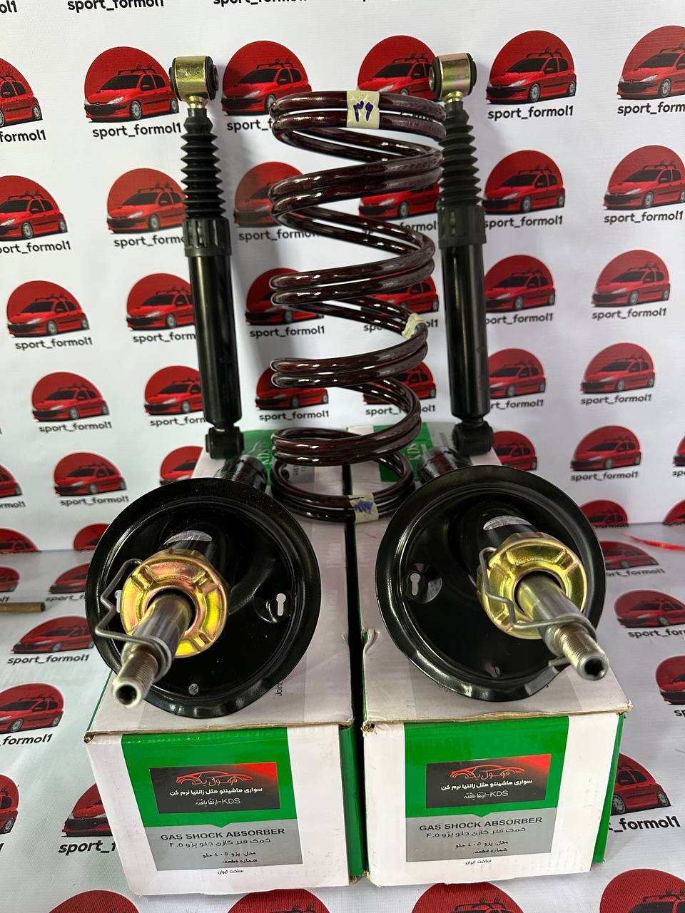 photo_1_2025-07-20_10-23-00 ست کامل کمک kds و فنر لنزو ۳۶ پژو - Image 1