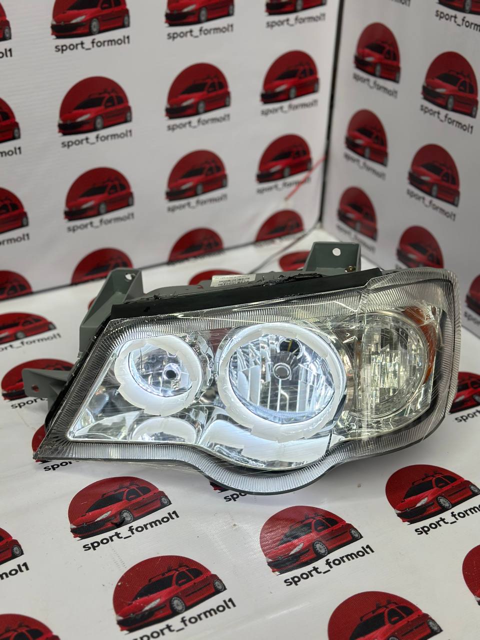 IMG_20250915_125905_119 چراغ جلو اسپرت پراید ۱۱۱-۱۳۲ (۲ حلقه دوغی) - Image 1