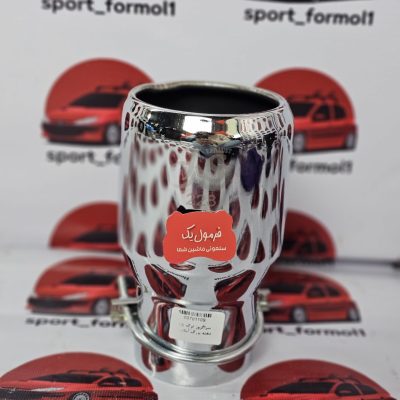 سر اگزوز ترک پژو دهنه بزرگ آبکاری